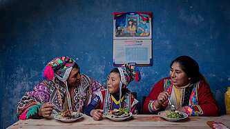 Kinder gesund ernähren in Peru