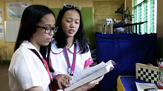 Teilnehmende aus einem ähnlichen Projekt auf den Philippinen