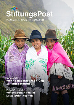 Vorschau StiftungsPost 0125 Stiftung Hilfe mit Plan