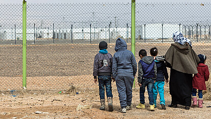 Plan International fordert besseren Schutz und Sicherheit für syrische Geflüchtete. © Mikko Toivonen