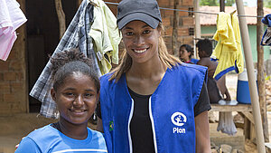 Tatjana Pinto ist Botschafterin von Plan