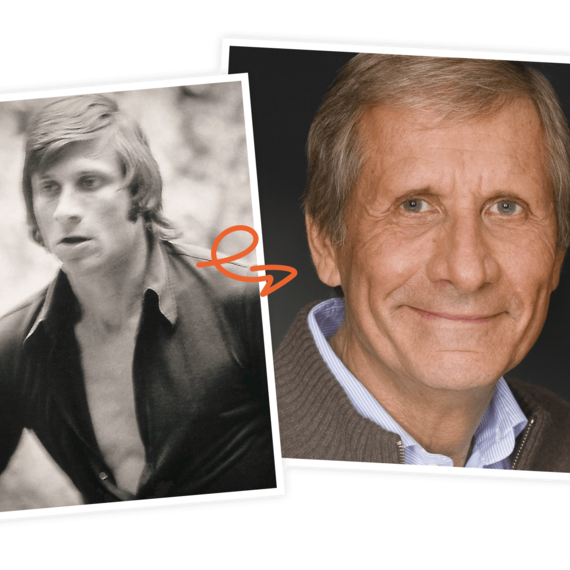 Ulrich Wickert Kampagnenmotiv Zurück in die Zukunft