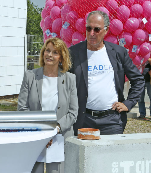 Senta Berger mit Dr. Werner Bauch 2017