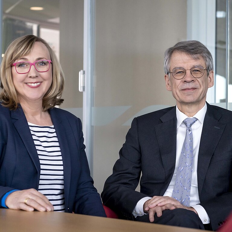 Kathrin Hartkopf und Dr. Norbert Kloppenburg