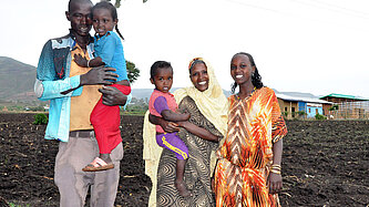 Vielen Familien wie Redians fehlten die Samen für die neue Saison. ©Plan