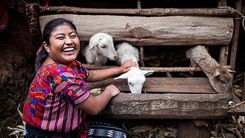 Landwirtschaft ist ein wichtiger Bestandteil der K'iche' Bevölkerung in Guatemala. ©Sandra Sebastián / Plan International