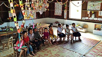 Plan baut Vorschulen für Mädchen und Jungen in Kambodscha © Plan