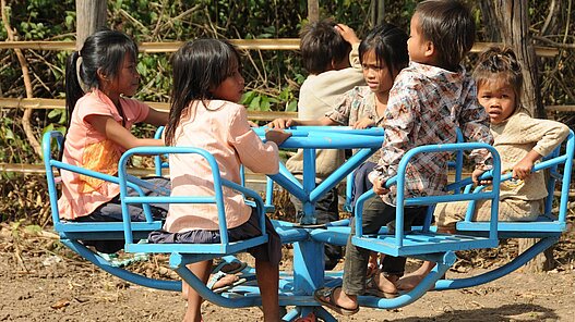 Spielplätze für Kindergärten in Kambodscha