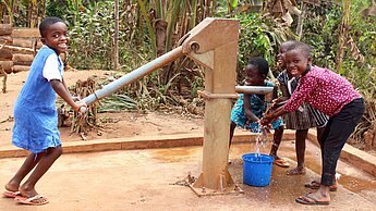 Nur 14 Prozent der Bevölkerung in Ghana haben Zugang zu Sanitäreinrichtungen. © Plan