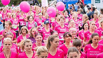 Ein krönender Abschluss: Das Saisonfinale wurde mit 4.350 Teilnehmerinnen in München gefeiert. © Norbert Wilhelmi