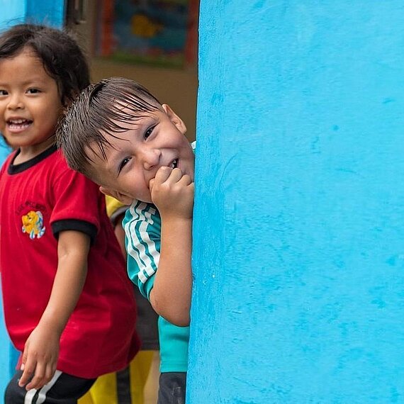Kinder in Ecuador