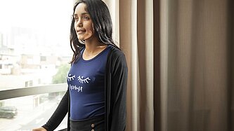 Während des Corona-Lockdowns kam es zu einem Anstieg von häuslicher Gewalt. Nicht nur in Peru, sondern auch weltweit. ©Plan International / Andrés García Gonzales