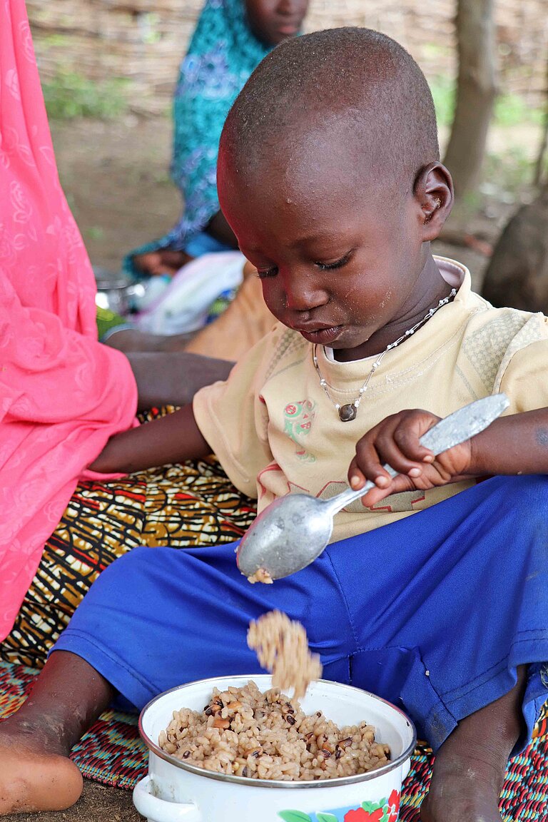 Nach UN-Angaben betraf Unterernährung schon vor der Corona-Pandemie 42 Prozent der Kinder in Niger