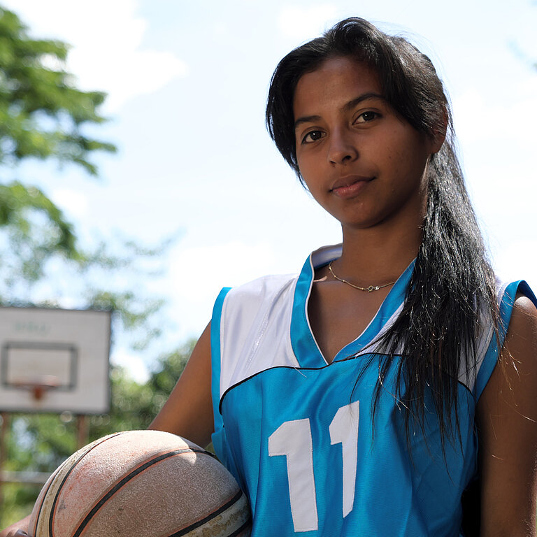 Plan-Aktivistin Cristina (16) aus Timor-Leste