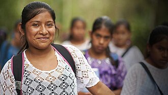 Ein Schulabschluss bietet Mädchen in Guatemala neue Zukunftsperspektiven.