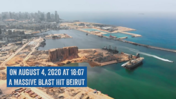 Plans Nothilfe nach der Explosion in Beirut