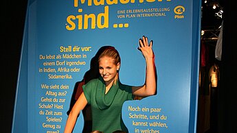 Hereinspaziert in die Erlebnisausstellung.