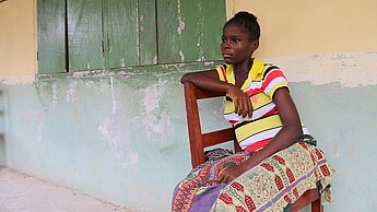 Die Zahl der Teenager-Schwangerschaften ist seit Schließung der Schulen in Sierra Leone eklatant gestiegen. ©Andy Shipley/Plan