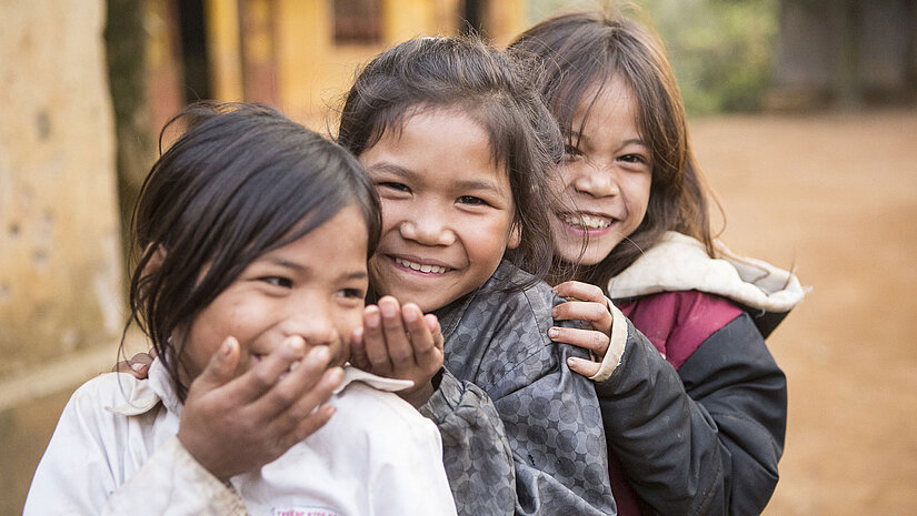 Helfen Sie Kindern mit Ihrer Onlinespende. © Plan International / Erik Thallaug