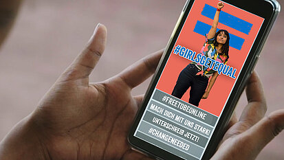 Handy-Bild Handy in der Hand