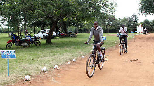 Fahrräder für den Schulweg