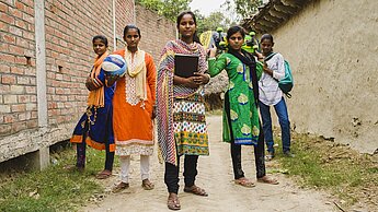 Die neue Kampagne Girls Get Equal möchte echte Gleichberechtigung für Frauen und Männer erreichen. © Plan International / Patrick Kaplin