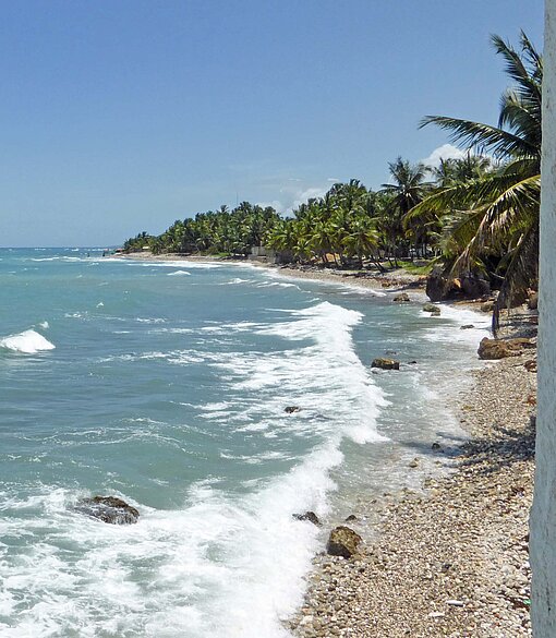 Das Karibische Meer bei Jacmel Das Karibische Meer bei Jacmel