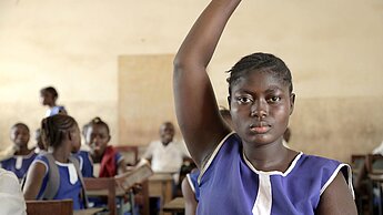 Die Möglichkeit, einen Schulabschluss zu machen, ist für viele afrikanische Mädchen keine Selbstverständlichkeit.