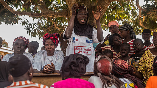 Fest für ein beschneidungsfreies Dorf in Mali