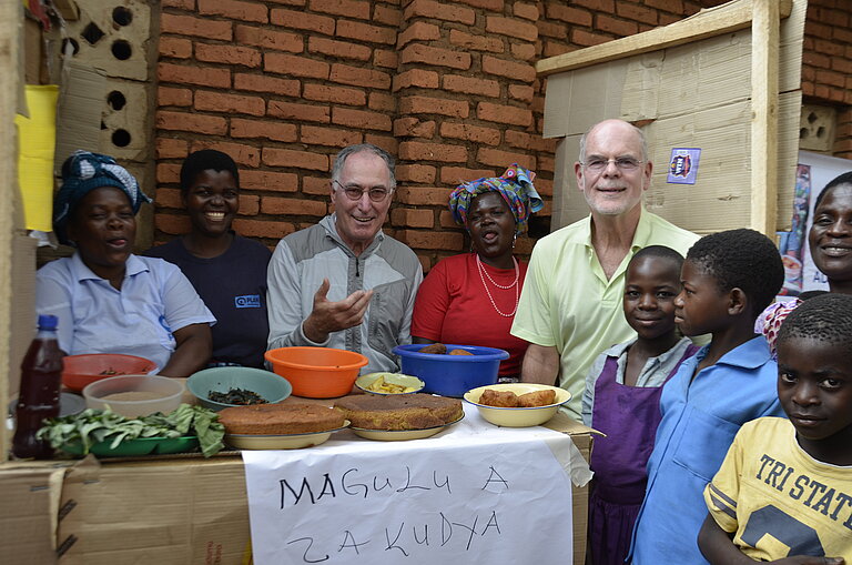 Ernährungsprojekts in Malawi
