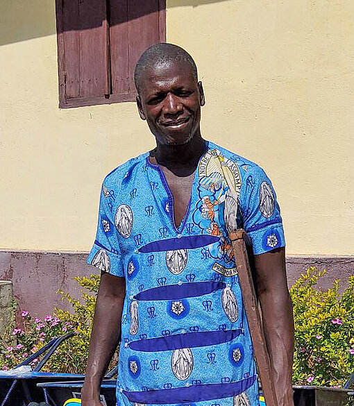 Der Bauer Michel in Guinea.