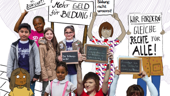 Weltklasse! - Bildung ist mehr wert - Globale Bildungskampagne - Unterrichtsmaterial für Schulen 2018