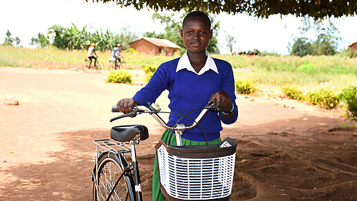 Fahrräder für den Schulweg