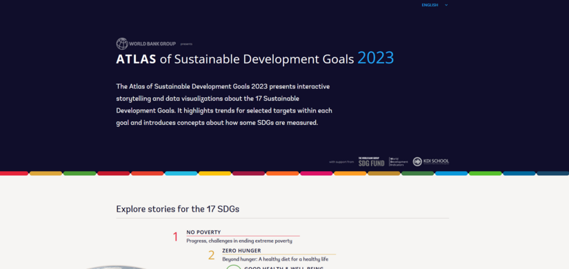 Worldbank: Atlas of Sustainable Development Goals 2023