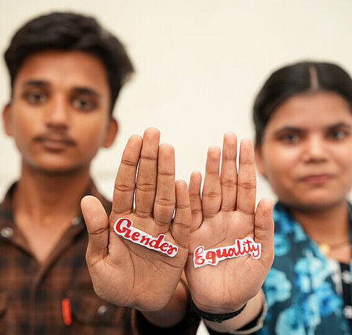 Kreativworkshop in Indien