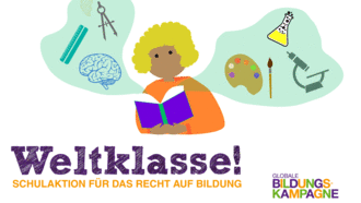 Weltklasse! Schulaktion für das Recht auf Bildung 2020 - Globale Bildungsakmpagne