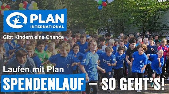 Spendenlauf - Laufen mit Plan - Aktionspaket