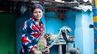 Ranju und Wasserbrunnen