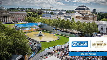 Plan International verlost VIP-Tickets für den City Biathlon Wiesbaden 2021!