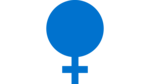 Icon für weibliches Geschlecht.