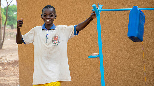 Tippy-Taps für Schulen