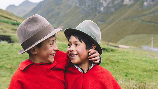 Dank der Nährstoffreichenversorgung können Kinder gesund aufwachsen. 