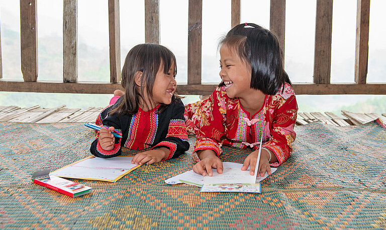 Plan-Patenkinder im thailändischen Chiang Rai