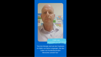 Colin Lee, Länderdirektor von Plan Libanon, gibt einen aktuellen Lagebericht aus Beirut.