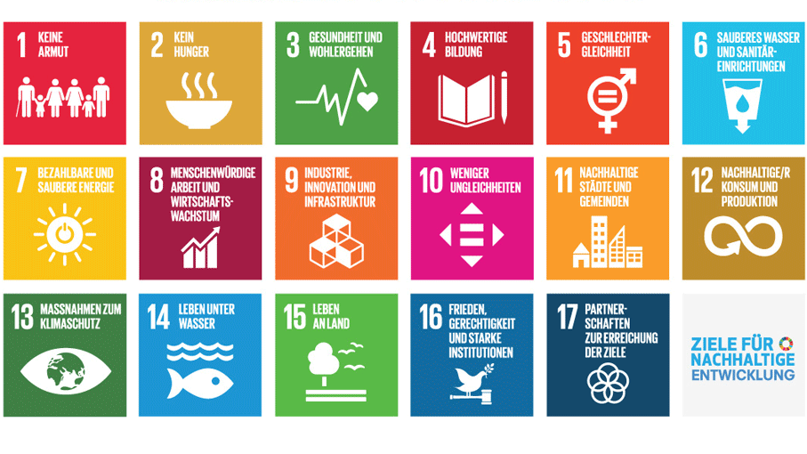 SDGs - die 12 Nachhaltigkeitsziele der United Nations (UN)