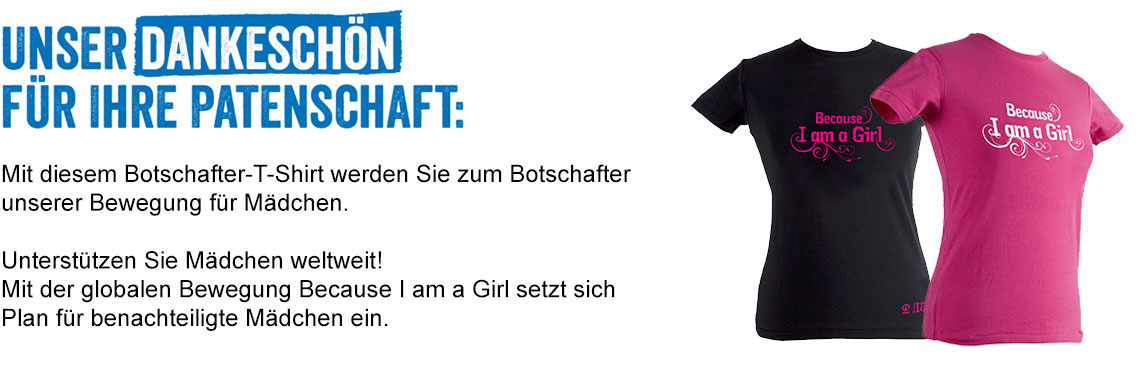 Unser Dankeschön für Ihre Patenschaft Unser Dankeschön für Ihre Patenschaft