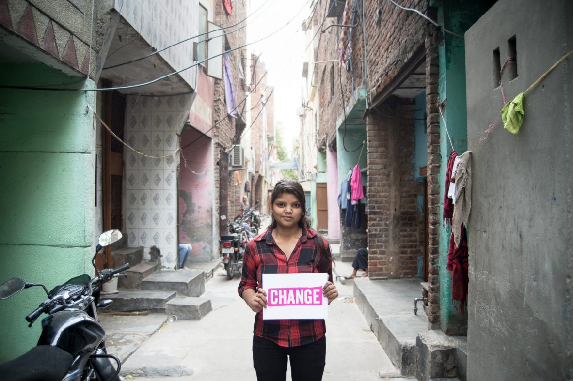 Plan International India's Safer Cities programme aims to build safe, accountable and inclusive cities, especially for adolescent girls and women. We want to increase safety and access to public spaces for women and girls, and ensure their independent and unrestricted use of public transport and meaningful participation in urban governance, planning and management.
The project, which aims to benefit more than 1 million people, is a collaboration between Plan International, Women in Cities International and UN-HABITAT, is engaging adolescents in various community activities, training girls in self-defence, setting up safe spaces and working with government and transport staff to commit to take action on girls safety.